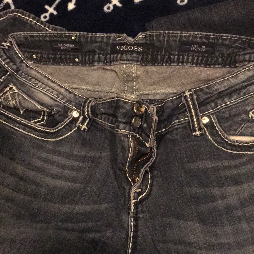 Vigoss jeans size 18 Length 33